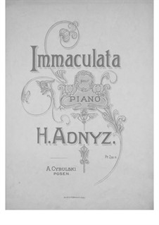Immaculata: Immaculata by H. Adnyz