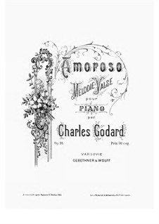 Amoroso. Mélodie-Valse, Op.86: Amoroso. Mélodie-Valse by Франц Бер