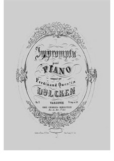 Impromptu, Op.2: Экспромт by Фердинанд Далкин