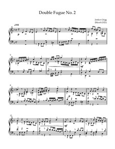 Double Fugue No.2: Double Fugue No.2 by Jordan Grigg