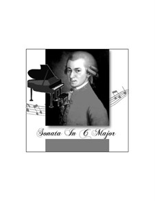 Sonata in G Major: Sonata in G Major by Вольфганг Амадей Моцарт