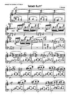 Венская кровь, Op.354: Для баяна by Иоганн Штраус (младший)