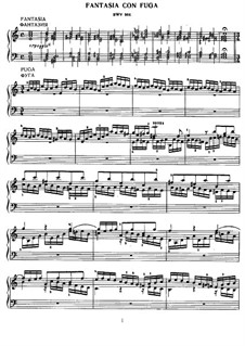 Фуга ля минор, BWV 944: Для органа by Иоганн Себастьян Бах