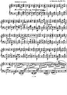 Три серенады, Op.22: Серенада No.1 by Антон Рубинштейн