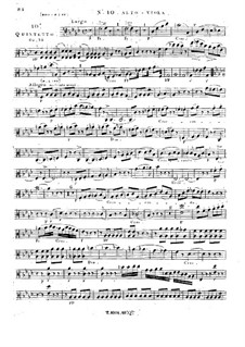 Струнный квинтет No.10 фа минор, Op.32: Партия I альта by Жорж Онсло