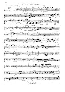 Струнный квинтет No.10 фа минор, Op.32: Партия I виолончели by Жорж Онсло