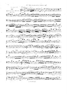 Струнный квинтет No.12 ля минор, Op.34: Партия I виолончели by Жорж Онсло