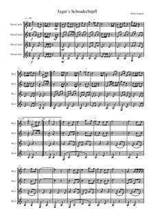 Jagers Schnaderhüpfel, Op.167: Jagers Schnaderhüpfel by Dieter Angerer