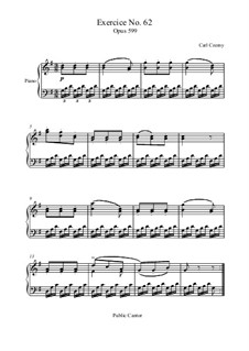 Practical Method for Beginners on the Pianoforte, Op.599: No.62 Этюд by Карл Черни