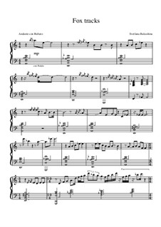 Следы лисы на снегу: Следы лисы на снегу by Светлана Бакушина