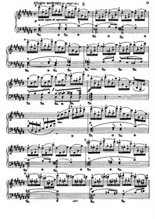 Двенадцать этюдов, Op.26: Этюд No.3 by Сигизмунд Тальберг