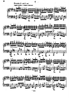 Двенадцать этюдов, Op.26: Этюд No.4 by Сигизмунд Тальберг