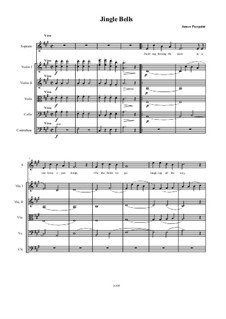 Ensemble version: For voice and chamber orchestra by James Lord Pierpont