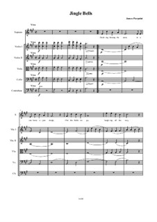 Ensemble version: For voice and chamber orchestra by James Lord Pierpont