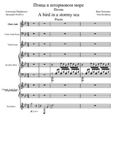 Птица в штормовом море, Op.10 No.22: Птица в штормовом море by Вера Кошкина