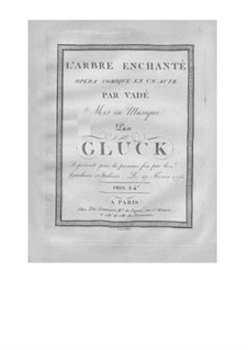 Волшебное дерево, Wq.42: Партия контрабаса by Кристоф Виллибальд Глюк