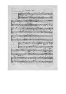 Волшебное дерево, Wq.42: Партии кларнетов by Кристоф Виллибальд Глюк