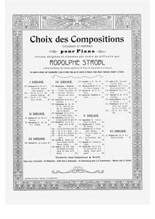 6 Lyrische Poësien No.6 Petite Valse, Op.70: 6 Lyrische Poësien No.6 Petite Valse by Франц Бендель