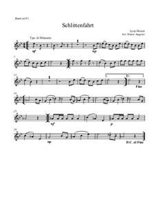 Schlittenfahrt: Schlittenfahrt by Леопольд Моцарт