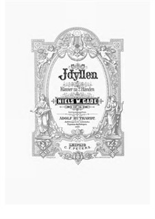 Четыре идиллии, Op.34: Сборник by Нильс Вильгельм Гаде