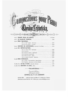 Six Improvisations, Op.11: No.1 Le Doux Rêve. Impromptu by Теодор Лешетицкий