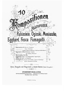Две мелодии, Op.3: Сборник by Антон Рубинштейн