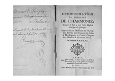 Демонстрация принципа гармонии: Вся книга by Жан-Филипп Рамо