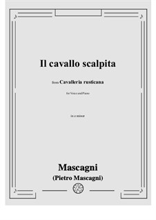 Сельская честь: Il cavallo scalpita in e minor by Пьетро Масканьи