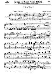 Лендлер: Лендлер by Густав Лазарус