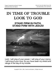 In Time of Trouble Look to God: In Time of Trouble Look to God by David Opland