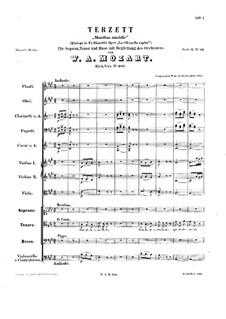 Mandina amabile, K.480: Mandina amabile by Вольфганг Амадей Моцарт