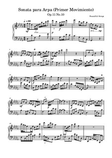 Sonata para Arpa, Op.11 No.10: Primer Movimiento by Beautiful things Martínez