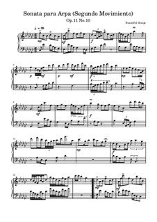 Sonata para Arpa, Op.11 No.10: Segundo Movimiento by Beautiful things Martínez