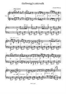No.6 Кукольный Кэк-уок: Для фортепиано by Клод Дебюсси