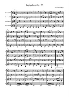 Jagdgalopp, Op.177: Jagdgalopp by Dieter Angerer
