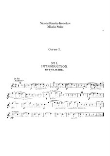 Млада. Сюита: Партии валторн by Николай Римский-Корсаков