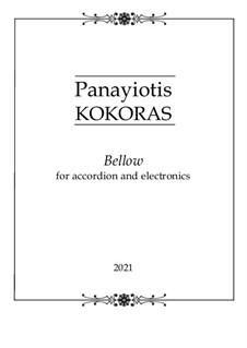 Bellow: Bellow by Panayiotis Kokoras