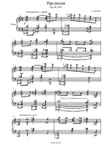 Четыре прелюдии, Op.48: Прелюдия No.4 by Александр Скрябин