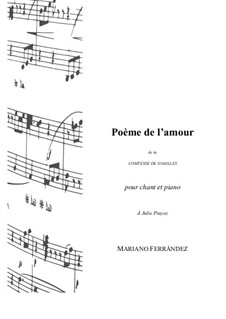 Poème de l'amour: Poème de l'amour by Mariano Ferrandez