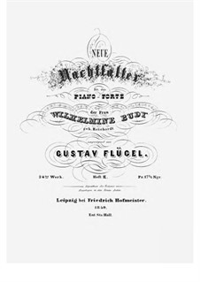 Neue Nachtfalter, Op.24: Heft 2 by Густав Флюгель