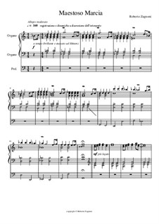 Maestoso Marcia: Versione organo by Roberto Zugnoni