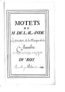 Большие мотеты (Коллекции): Том VIII by Мишель Ришар де Лаланд