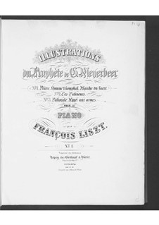 Иллюстрации на темы из оперы 'Пророк' Мейербера, S.414: No.1 Молитва by Франц Лист