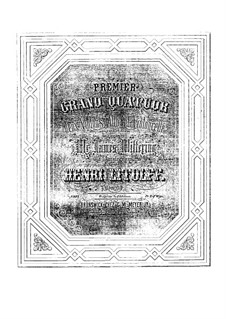 Струнный квартет No.1 до минор, Op.60: Струнный квартет No.1 до минор by Анри Литольф