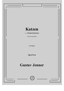 No.4 Katzen: B Major by Gustav Jenner