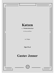 No.4 Katzen: До мажор by Gustav Jenner