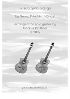 Альцина, HWV 34: Lascia qu'io pianga by Георг Фридрих Гендель