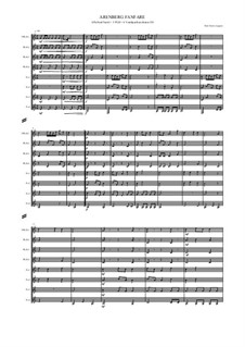 Arenberg Fanfare für B und Es Stimmung, Op.142: Arenberg Fanfare für B und Es Stimmung by Dieter Angerer