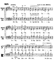 Selig sind die Toten: Singpartitur by Фердинанд Мёринг