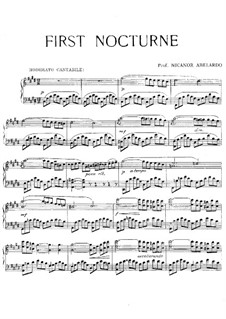 First Nocturne: Для фортепиано by Никанор Абелардо